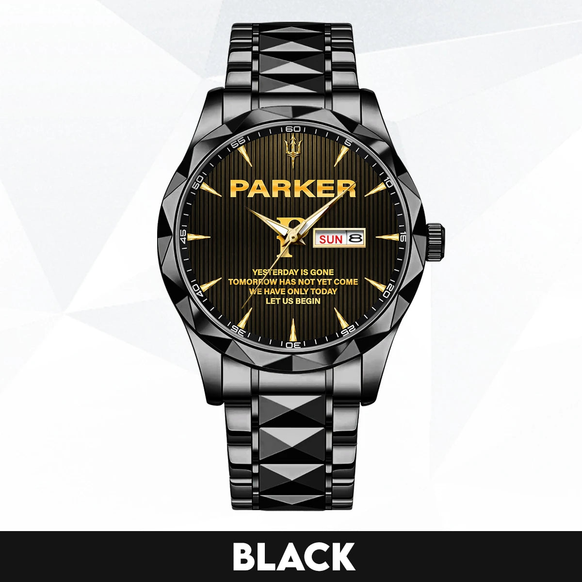 Yesterday Is Gone Mother Teresa Quote Watch PARKER M1-W38