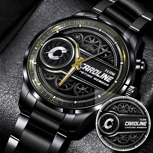 CAROLINE 13K1-441 Personalized Watch, Premium Gift for Anniversary