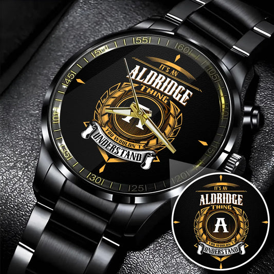 ALDRIDGE 13K9-434 Personalized Watch, Premium Gift for Anniversary
