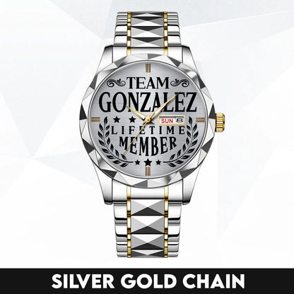 GONZALEZ 13K1-437 Luxury Alloy-Men Watch, Personalized Premium Gift for Anniversary