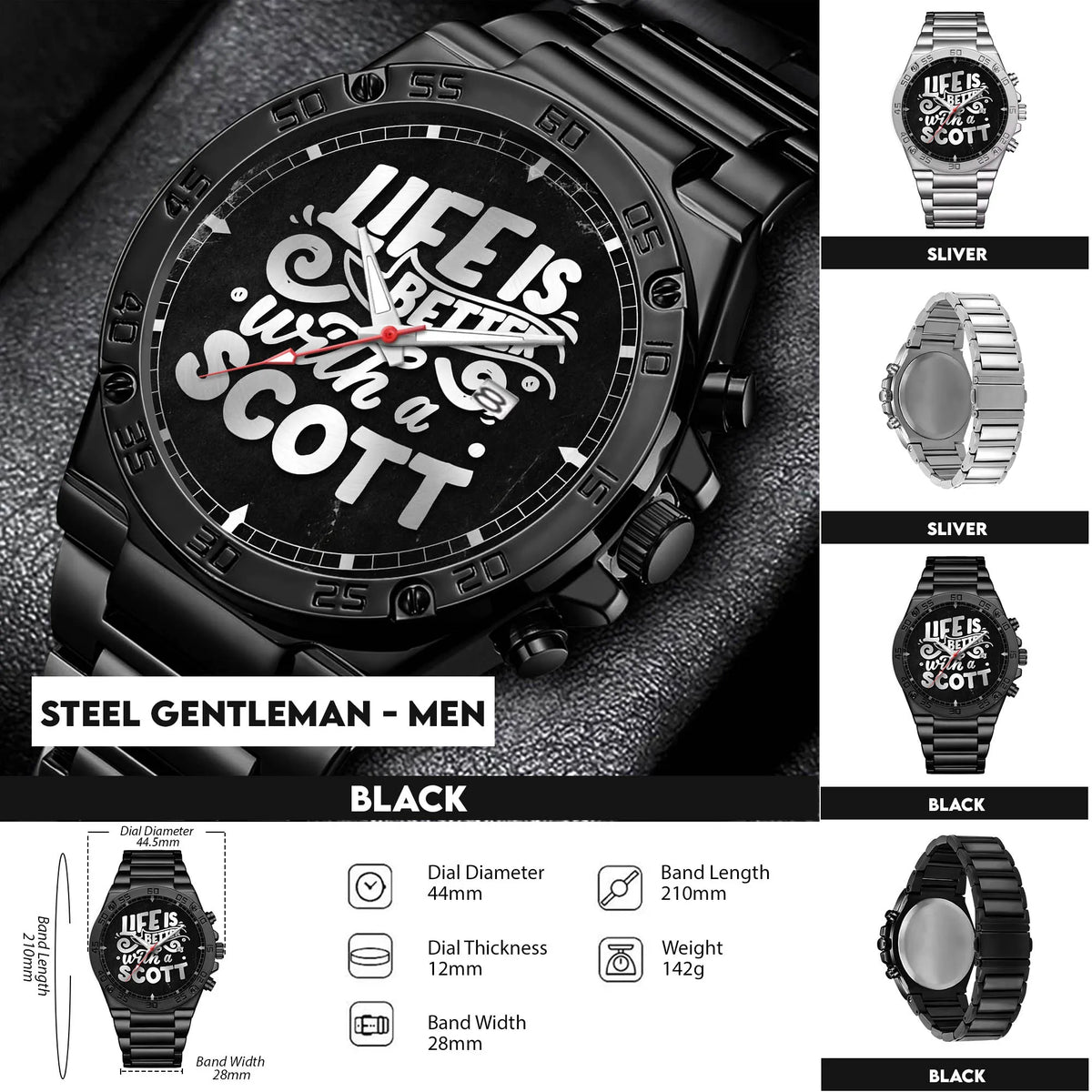 Steel Gentleman - Men