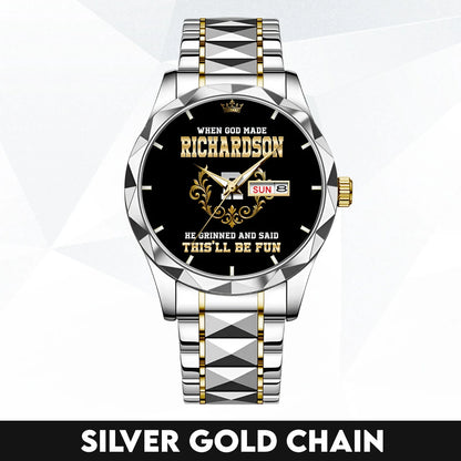 God Made Your Name Royal Watch RICHARDSON M1-W14