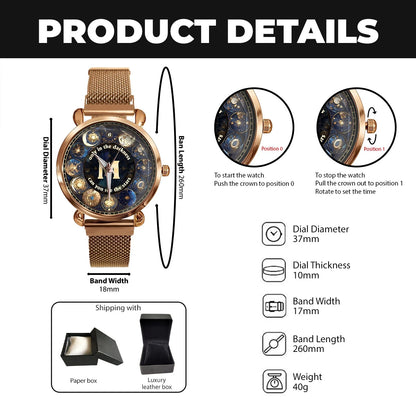 MICHAEL 13K1-478 Only in the darkness can you see the stars