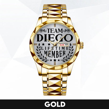 DIEGO 13K1-437 Luxury Alloy-Men Watch, Personalized Premium Gift for Anniversary