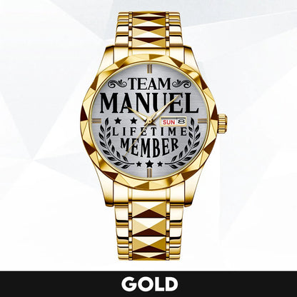 MANUEL 13K1-437 Luxury Alloy-Men Watch, Personalized Premium Gift for Anniversary