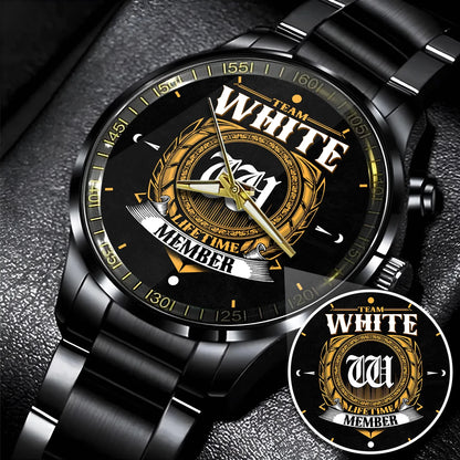 WHITE 13K1-445 Personalized Watch, Premium Gift for Anniversary