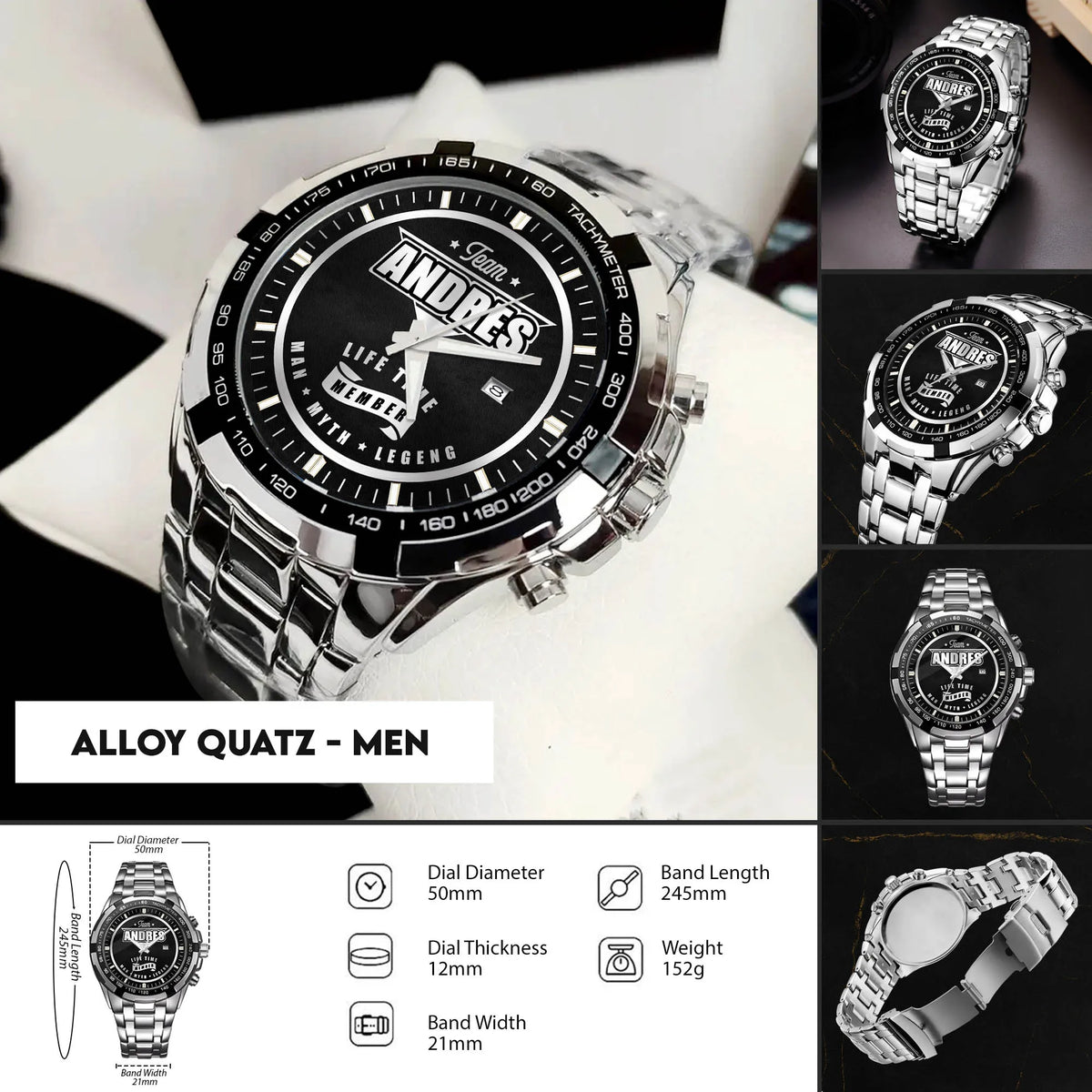 Alloy Quartz - Men