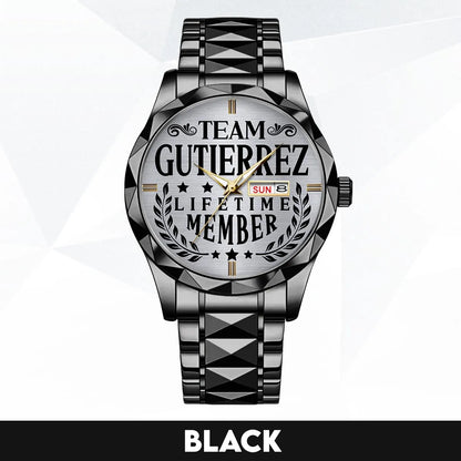 GUTIERREZ 13K1-437 Luxury Alloy-Men Watch, Personalized Premium Gift for Anniversary