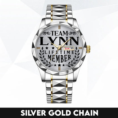 LYNN 13K1-437 Luxury Alloy-Men Watch, Personalized Premium Gift for Anniversary