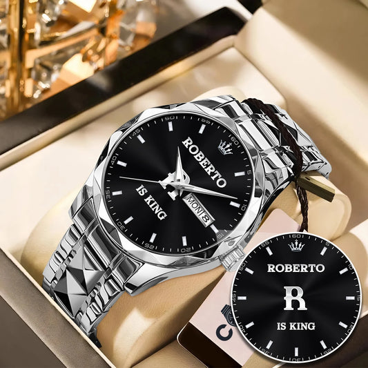 ROBERTO 13K1-460 Personalized Name Watch
