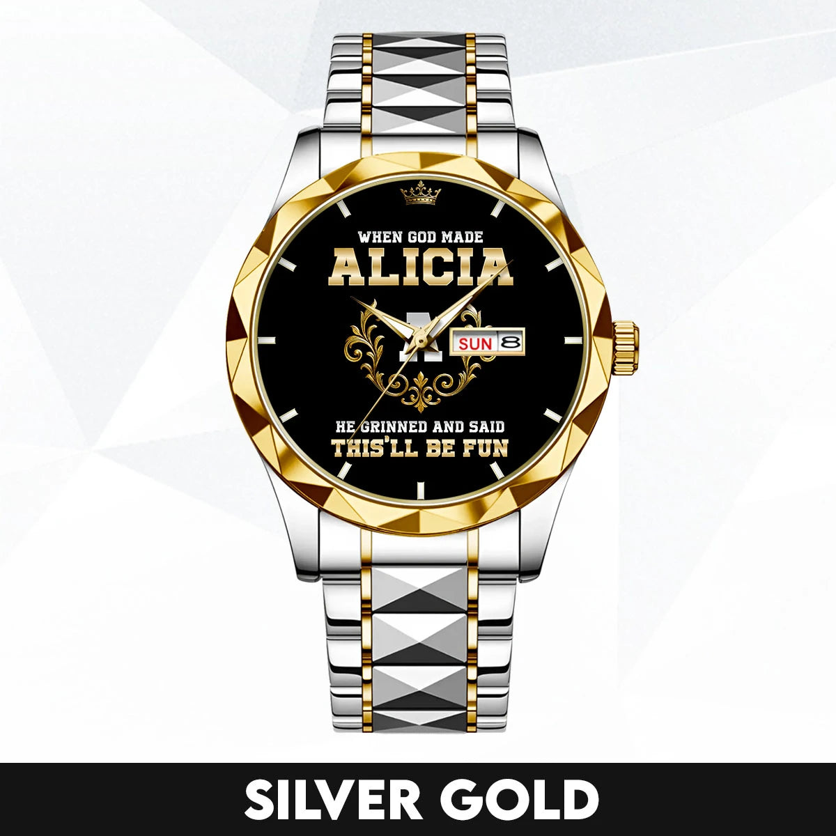 God Made Your Name Royal Watch ALICIA M1-W14