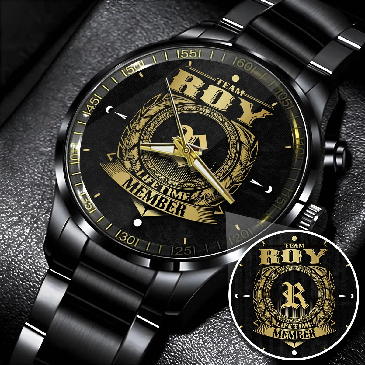 ROY 13K1-444 Personalized Watch, Premium Gift for Anniversary