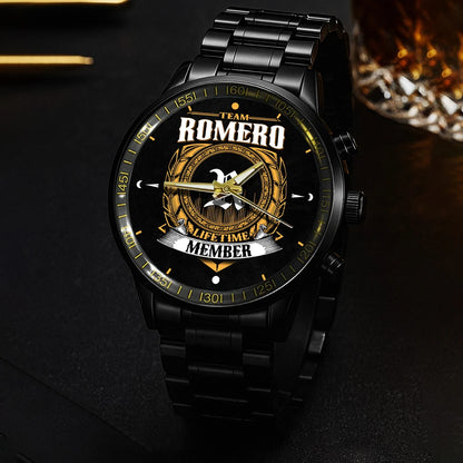 ROMERO 13K1-445 Personalized Watch, Premium Gift for Anniversary