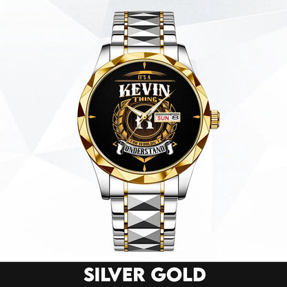 KEVIN 13K1-434 Luxury Alloy-Men Watch, Personalized Premium Gift for Anniversary