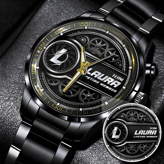LAURA 13K1-441 Personalized Watch, Premium Gift for Anniversary