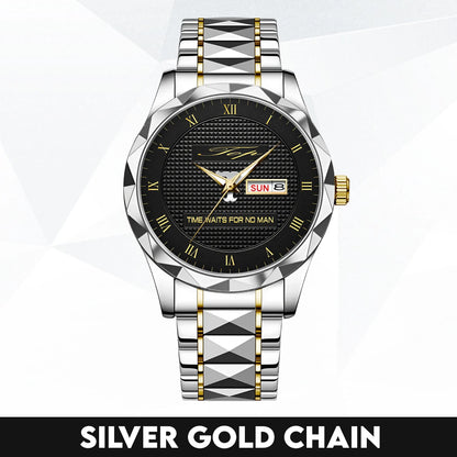 Time Waits for No Man Gold Watch TOP M1-W33