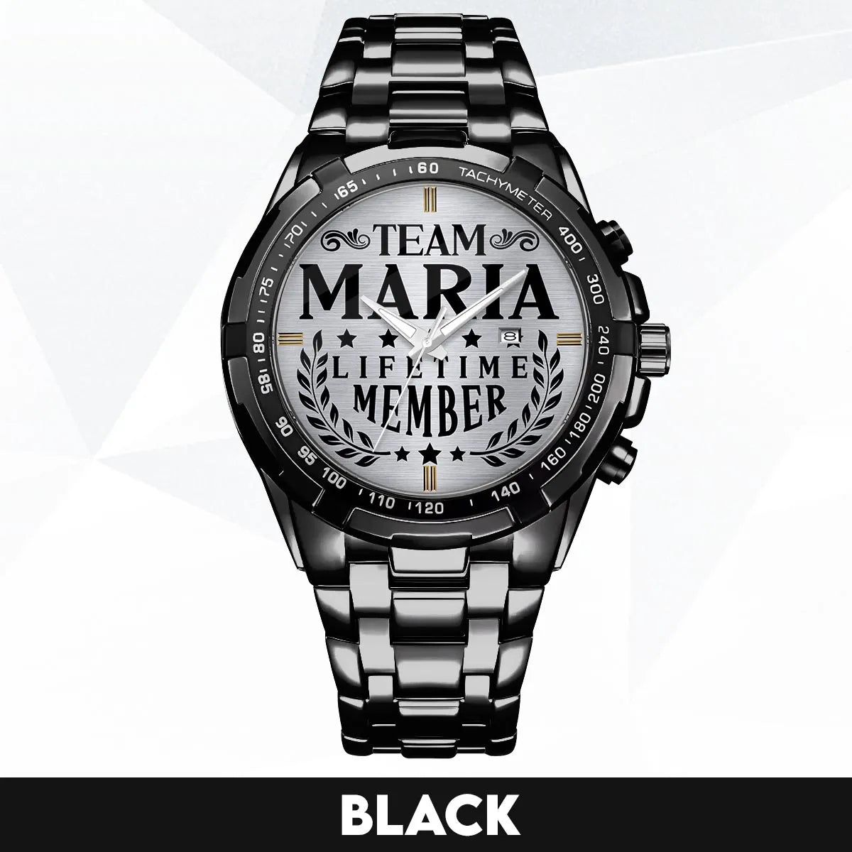 MARIA 13K1-437 Alloy-Quatz-Men Watch, Personalized Premium Gift for Anniversary