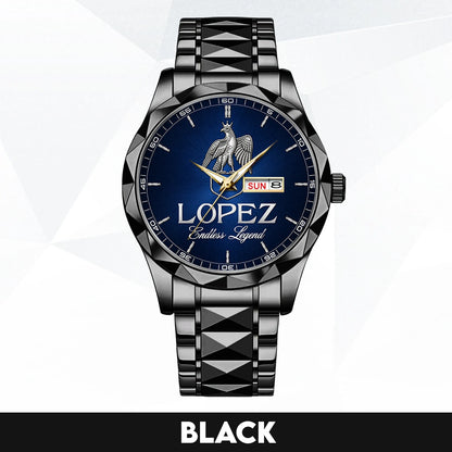 Endless Legend Blue Dial Luxury Watch LOPEZ M1-W39