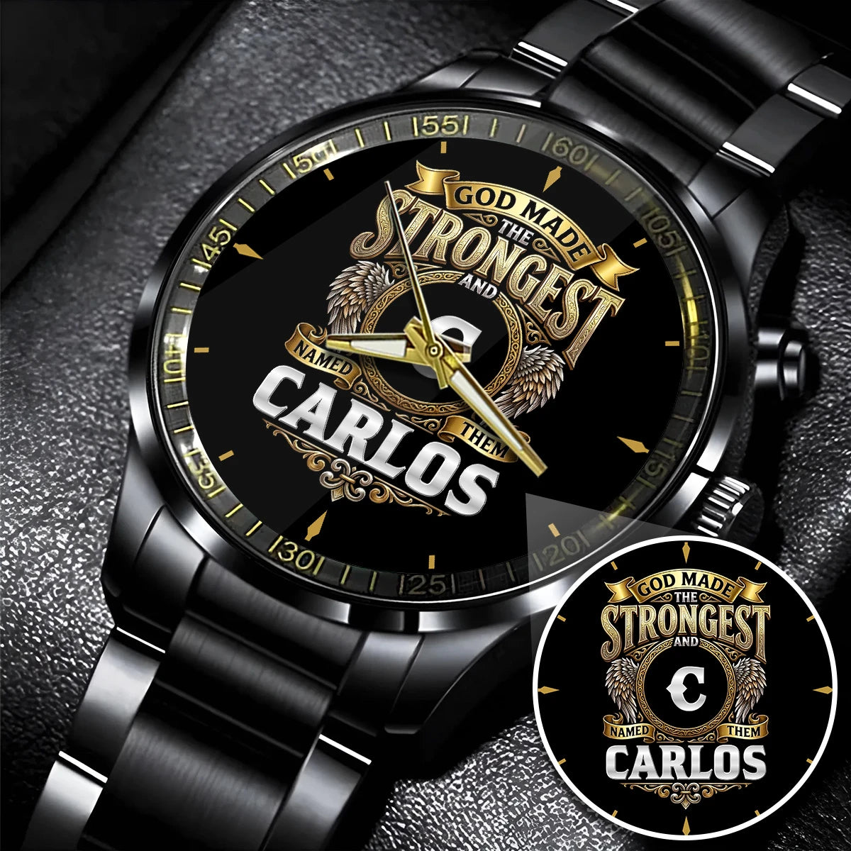 CARLOS 13K1-471 God Made The Strongest And Named Them