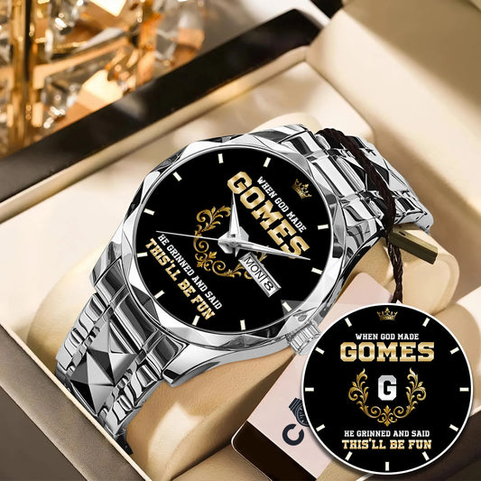 God Made Your Name Royal Watch GOMES M1-W14