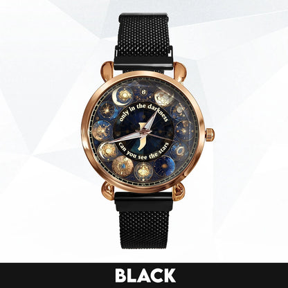 JEAN 13K1-478 Only in the darkness can you see the stars