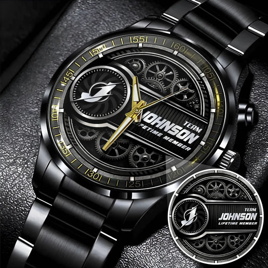 JOHNSON 13K1-441 Personalized Watch, Premium Gift for Anniversary