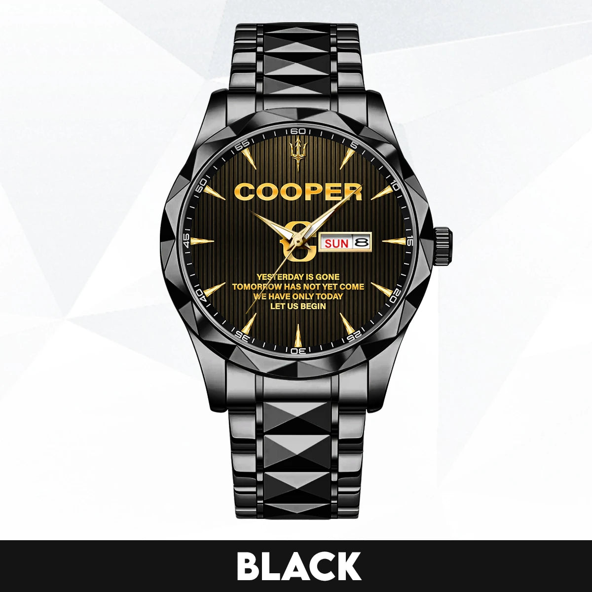 Yesterday Is Gone Mother Teresa Quote Watch COOPER M1-W38