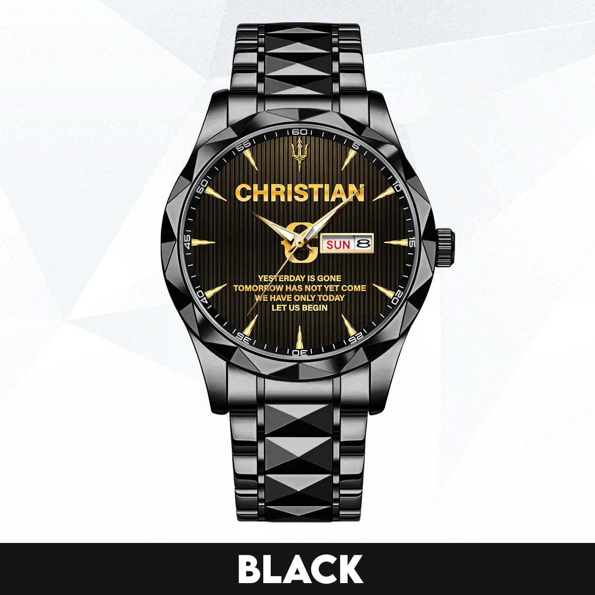 Yesterday Is Gone Mother Teresa Quote Watch CHRISTIAN M1-W38