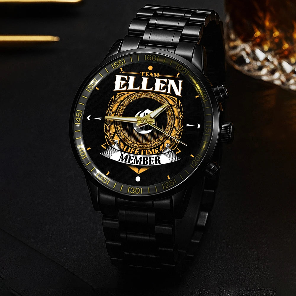 ELLEN 13K1-445 Personalized Watch, Premium Gift for Anniversary