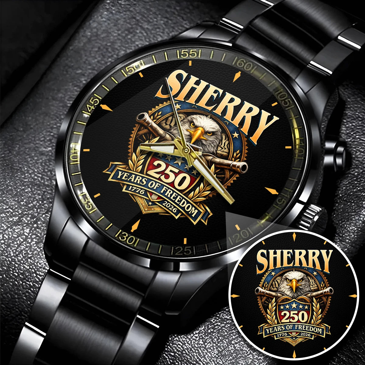 SHERRY 13K1-454 ...250 Years Of Freedom 1776-2026