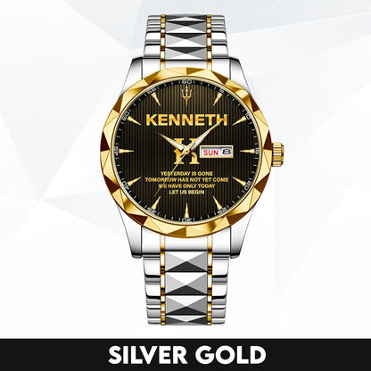 Yesterday Is Gone Mother Teresa Quote Watch KENNETH M1-W38