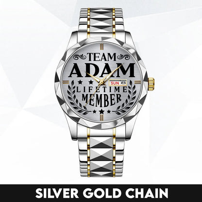 ADAM 13K1-437 Luxury Alloy-Men Watch, Personalized Premium Gift for Anniversary