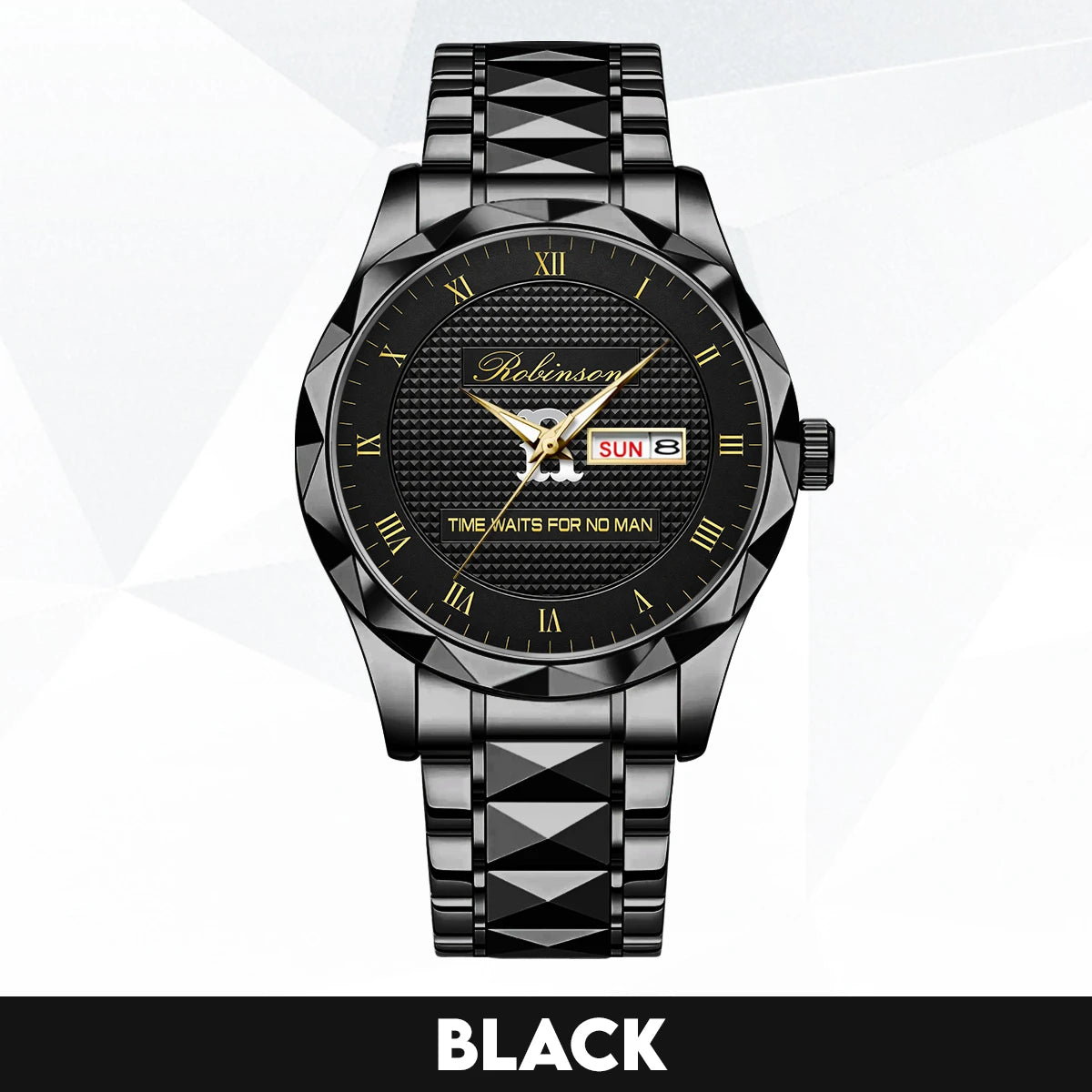 Time Waits for No Man Gold Watch ROBINSON M1-W33