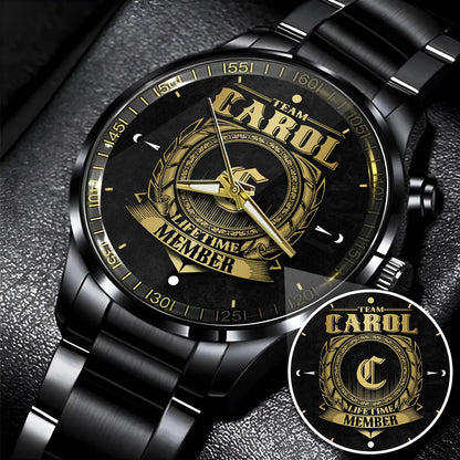 CAROL 13K1-444 Personalized Watch, Premium Gift for Anniversary