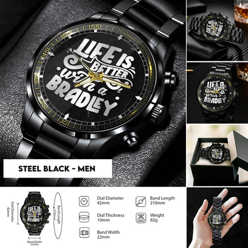 Steel Black - Men