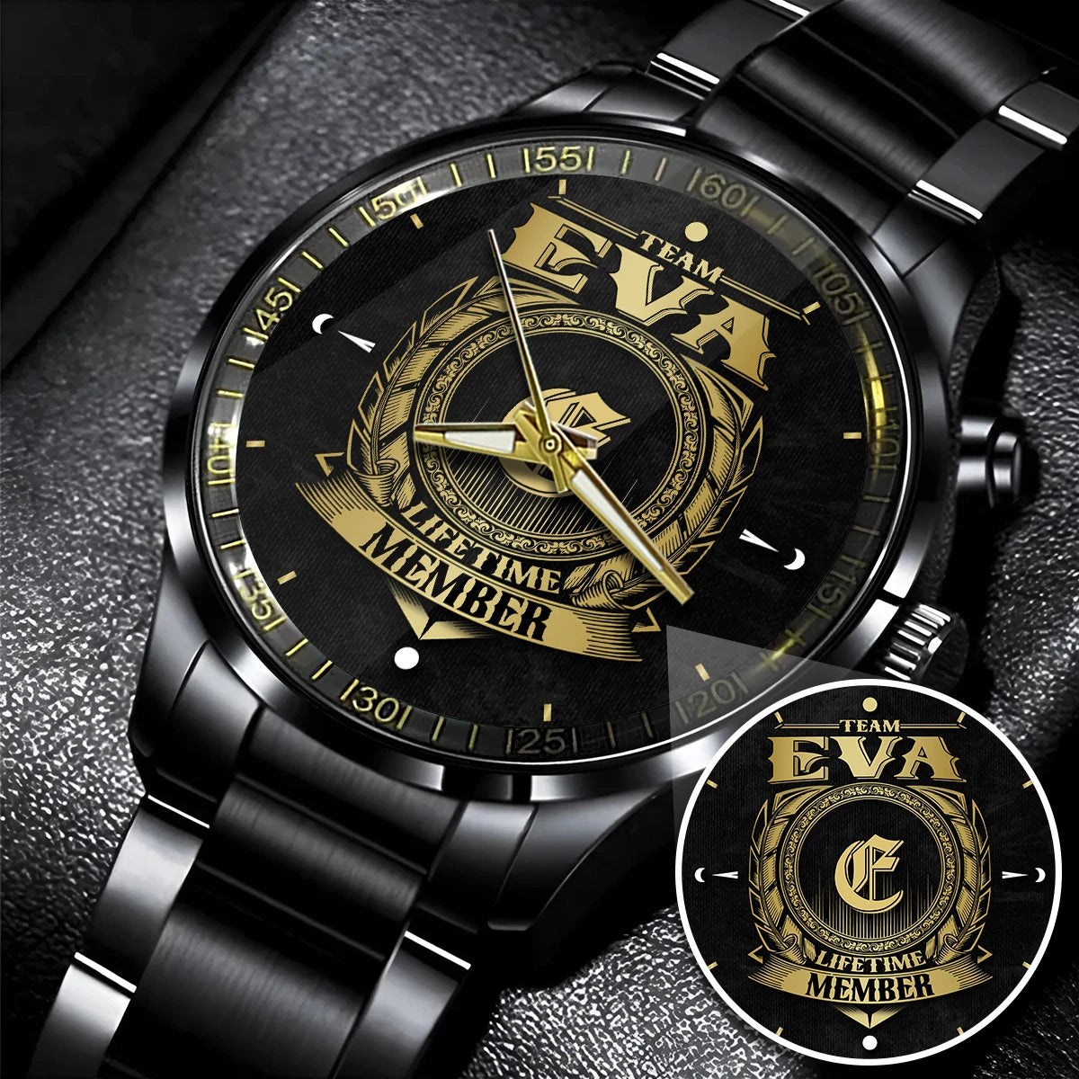 EVA 13K1-444 Personalized Watch, Premium Gift for Anniversary