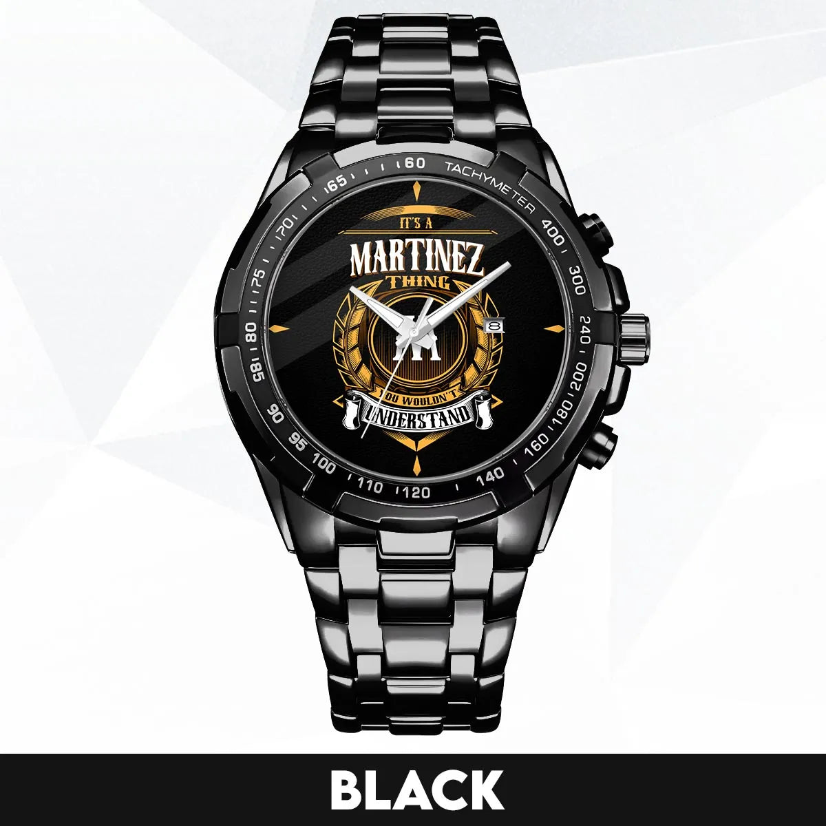MARTINEZ 13K1-434 Alloy-Quatz-Men Watch, Personalized Premium Gift for Anniversary