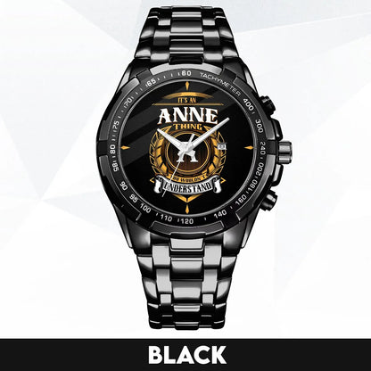 ANNE 13K1-434 Alloy-Quatz-Men Watch, Personalized Premium Gift for Anniversary