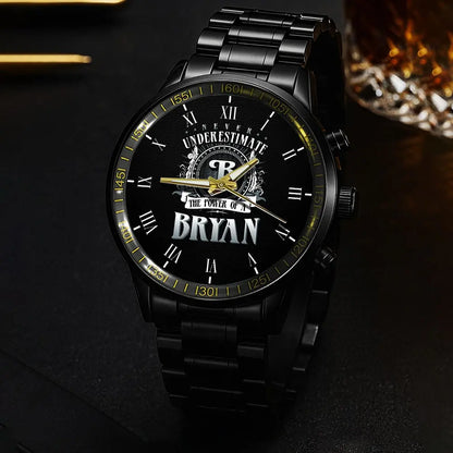 BRYAN 13K1-85 Personalized Watch, Premium Gift for Anniversary