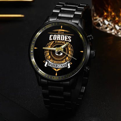 CORDES 13K16-434 Personalized Watch, Premium Gift for Anniversary