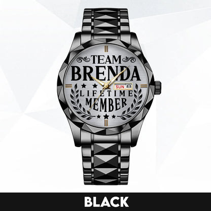 BRENDA 13K1-437 Luxury Alloy-Men Watch, Personalized Premium Gift for Anniversary