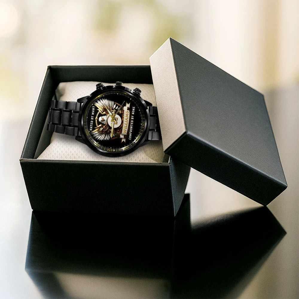 Hated By Many Confronted By None Eagle Watch WILLIAMS M1-W16