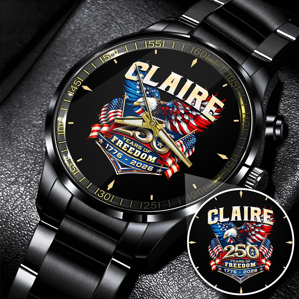 CLAIRE 13K1-455 ...250 Years Of Freedom 1776-2026