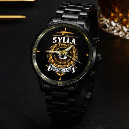 SYLLA 13K15-434 Personalized Watch, Premium Gift for Anniversary
