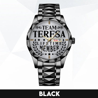 TERESA 13K1-437 Luxury Alloy-Men Watch, Personalized Premium Gift for Anniversary