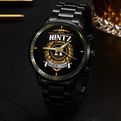 HINTZ 13K12-434 Personalized Watch, Premium Gift for Anniversary