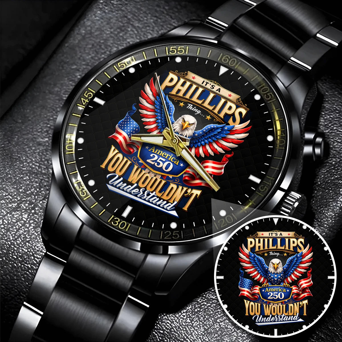 PHILLIPS 13K1-450 – Personalized Name Watch “... Thing you wouldn't understand"