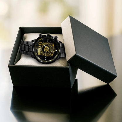DOUGLAS 13K1-444 Personalized Watch, Premium Gift for Anniversary