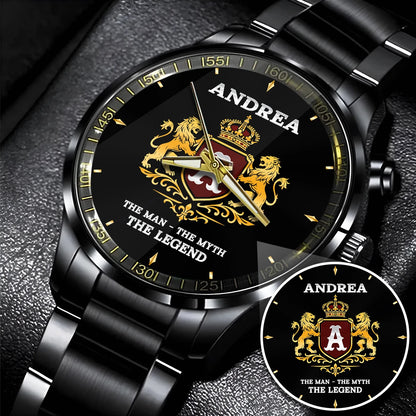 The Man The Myth Legend Royal Luxury Watch ANDREA M1-W21