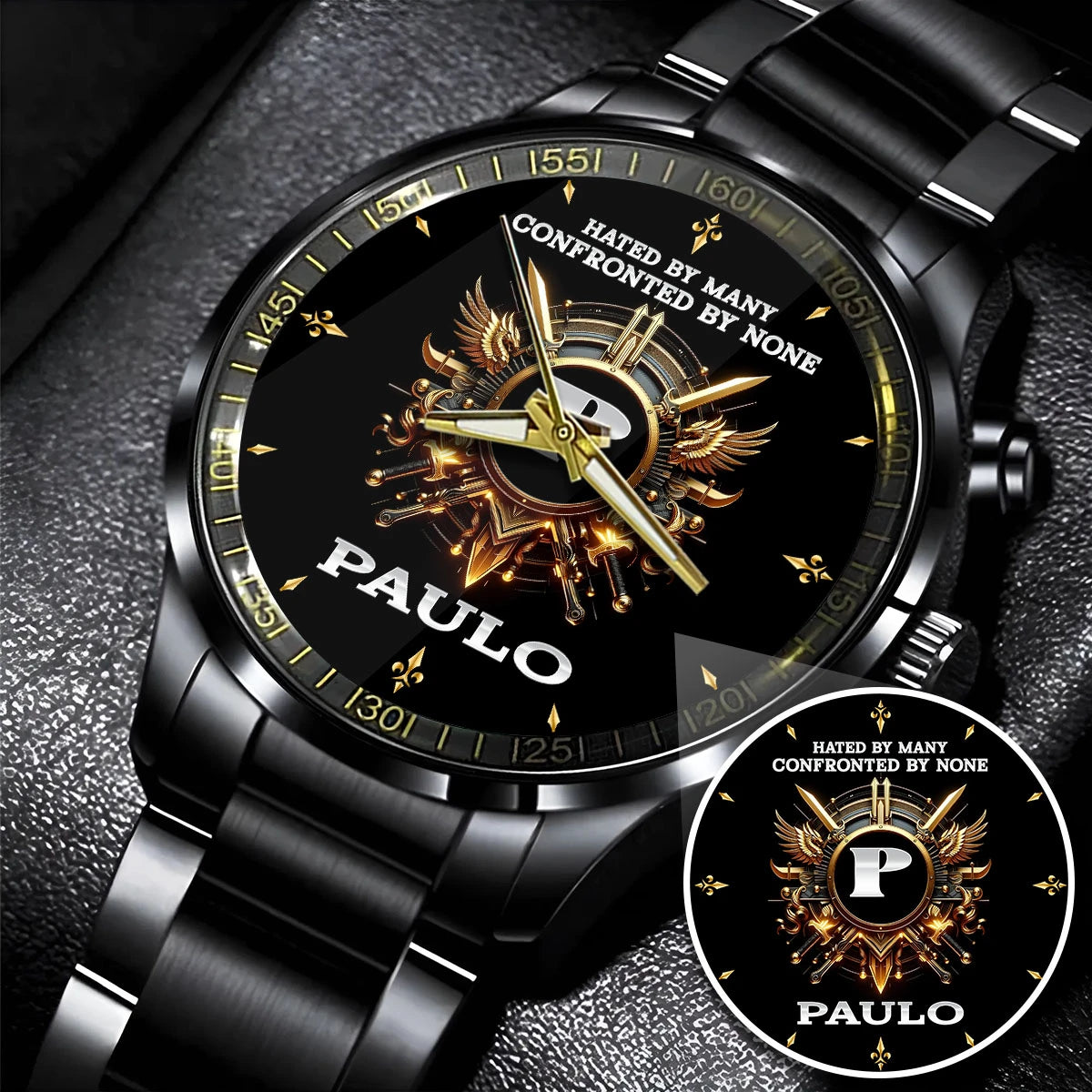 Hated By Many Confronted By None Sword Watch PAULO M1-W13